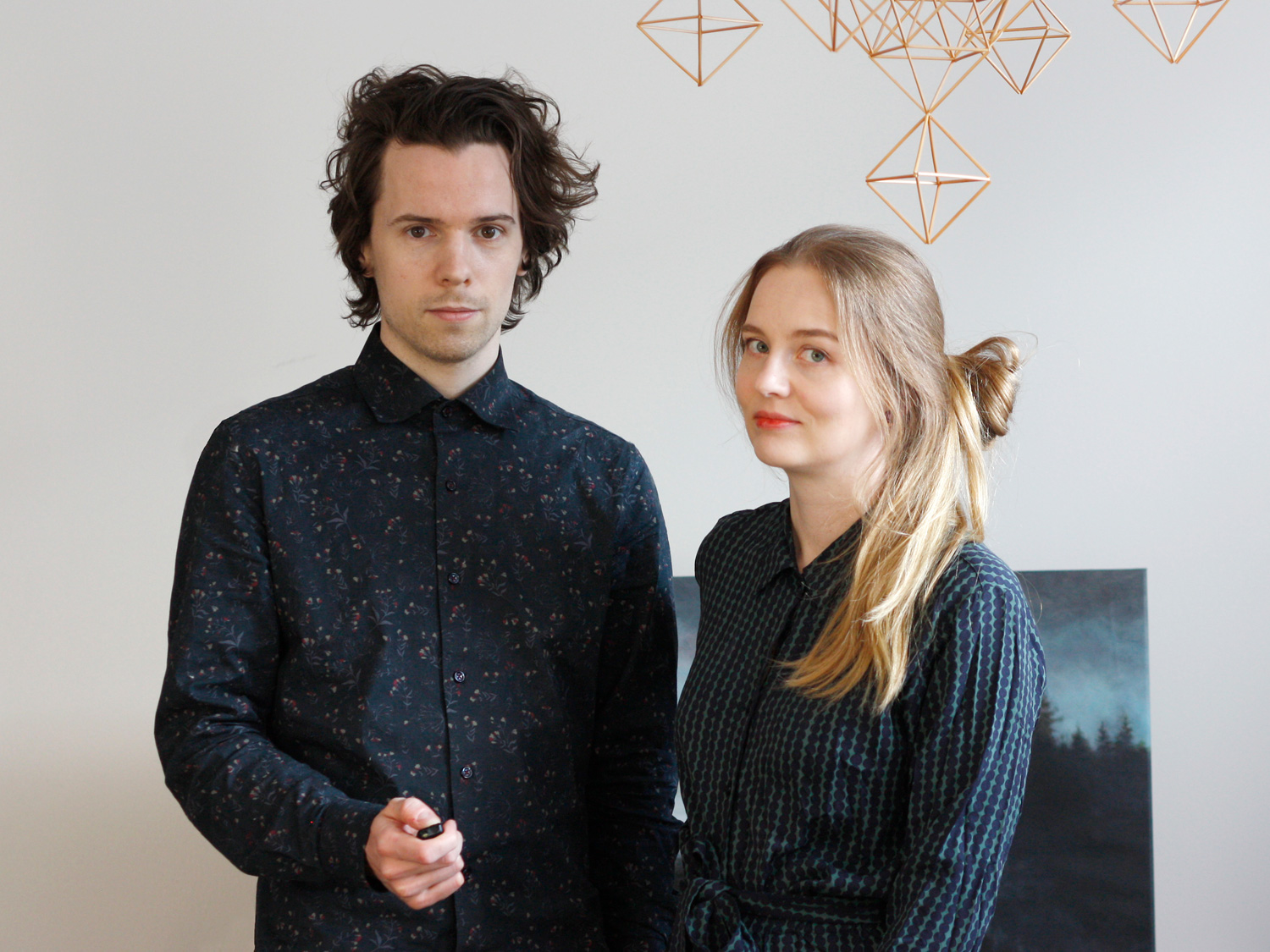 After winning the KOKUYO DESIGN AWARD and commercializing it, Milla and Erlend said, “We feel much more confident about working on our designs.” They had a relaxed discussion from beginning to end.