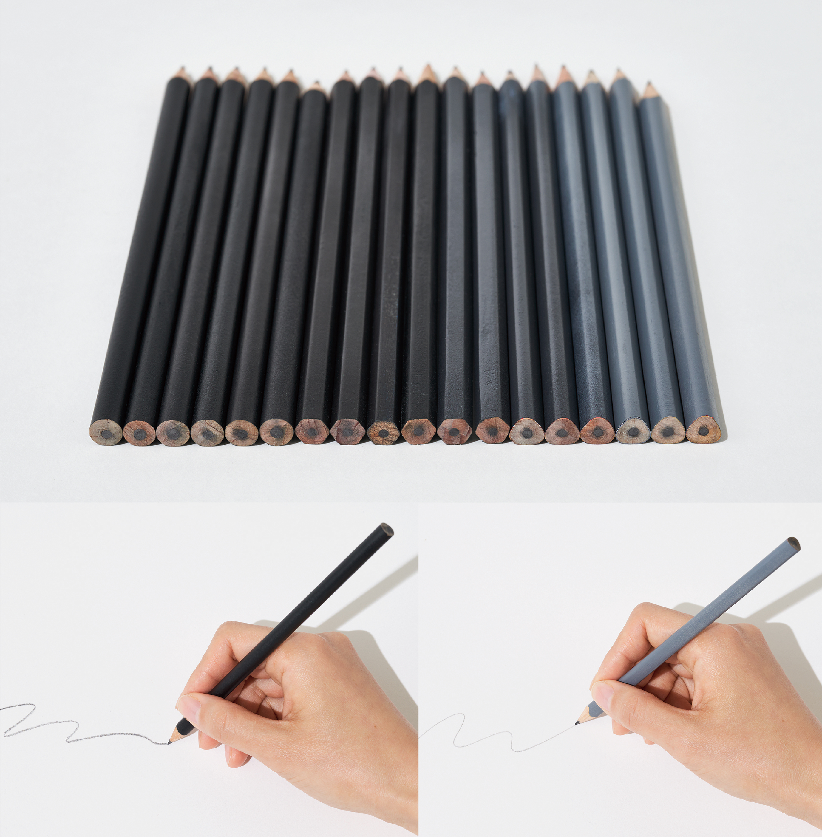 Leaden, the sensory pencil collection by Soh YunPing