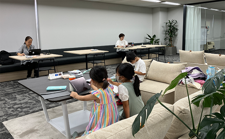 Bringing children to work