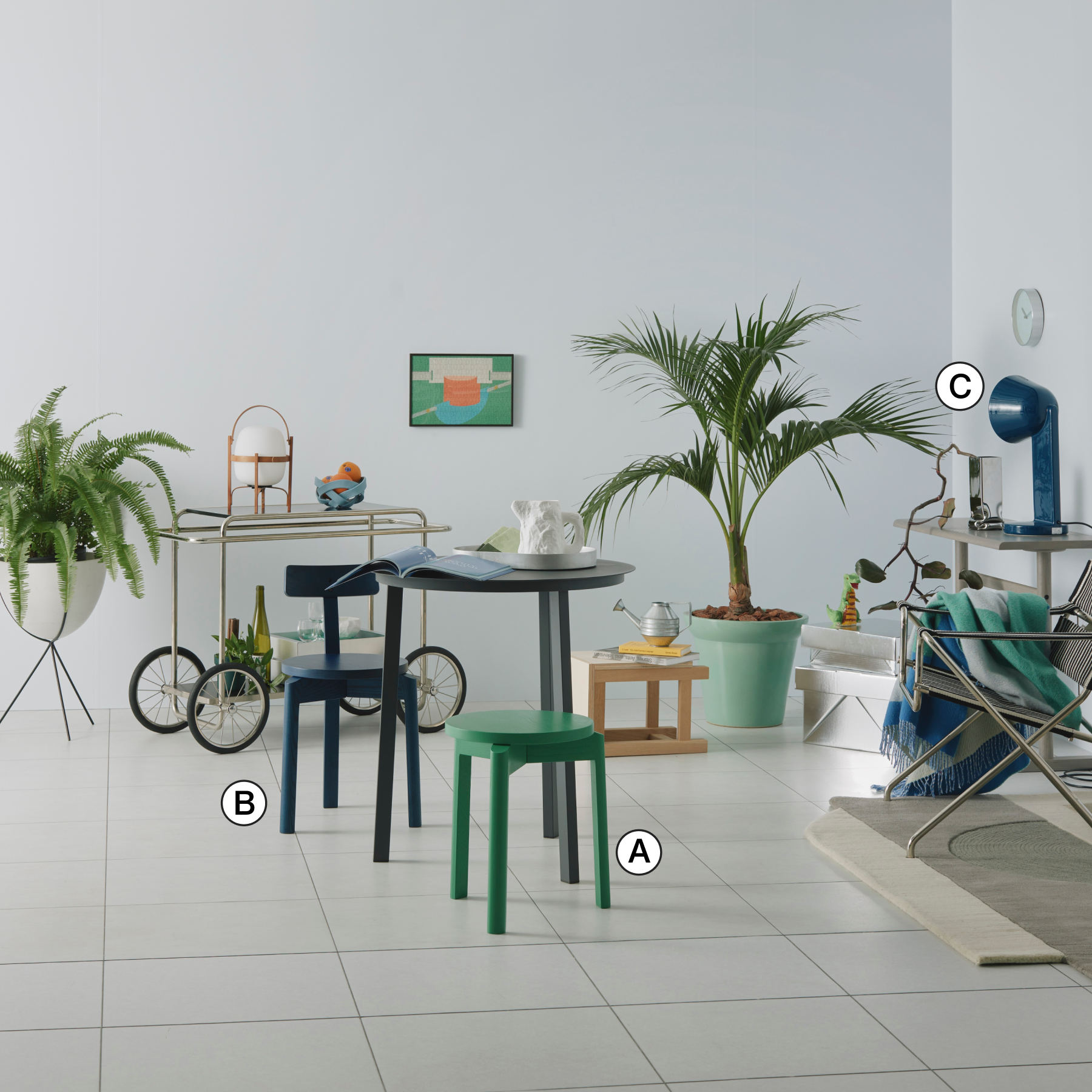 自分らしい生き方を叶える、 余白のあるリビング　シーン1