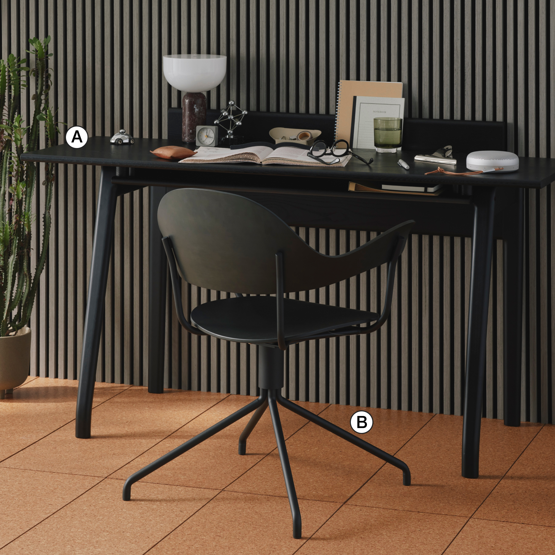 自分時間に浸る、 大人の書斎　シーン1