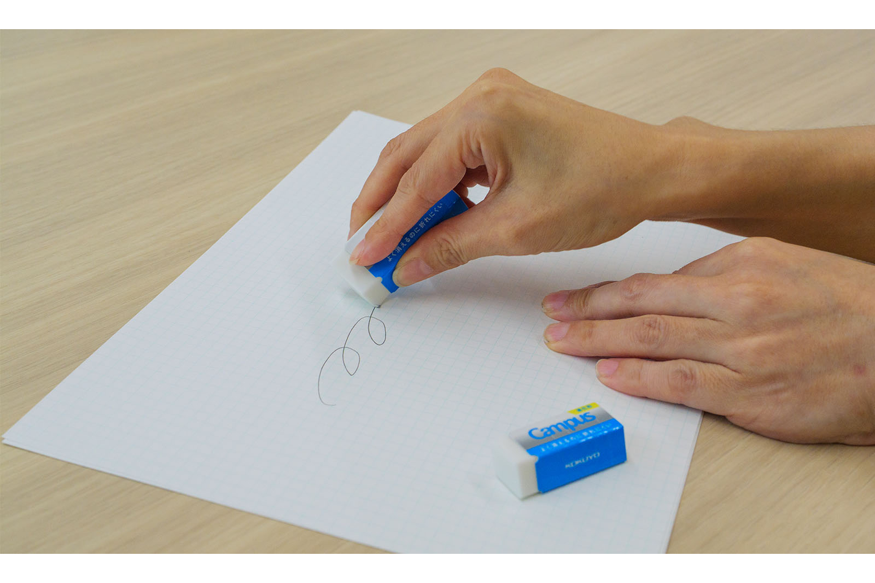 消しゴムの新境地！平行四辺形が追加で叶えた持ちやすさサムネイル