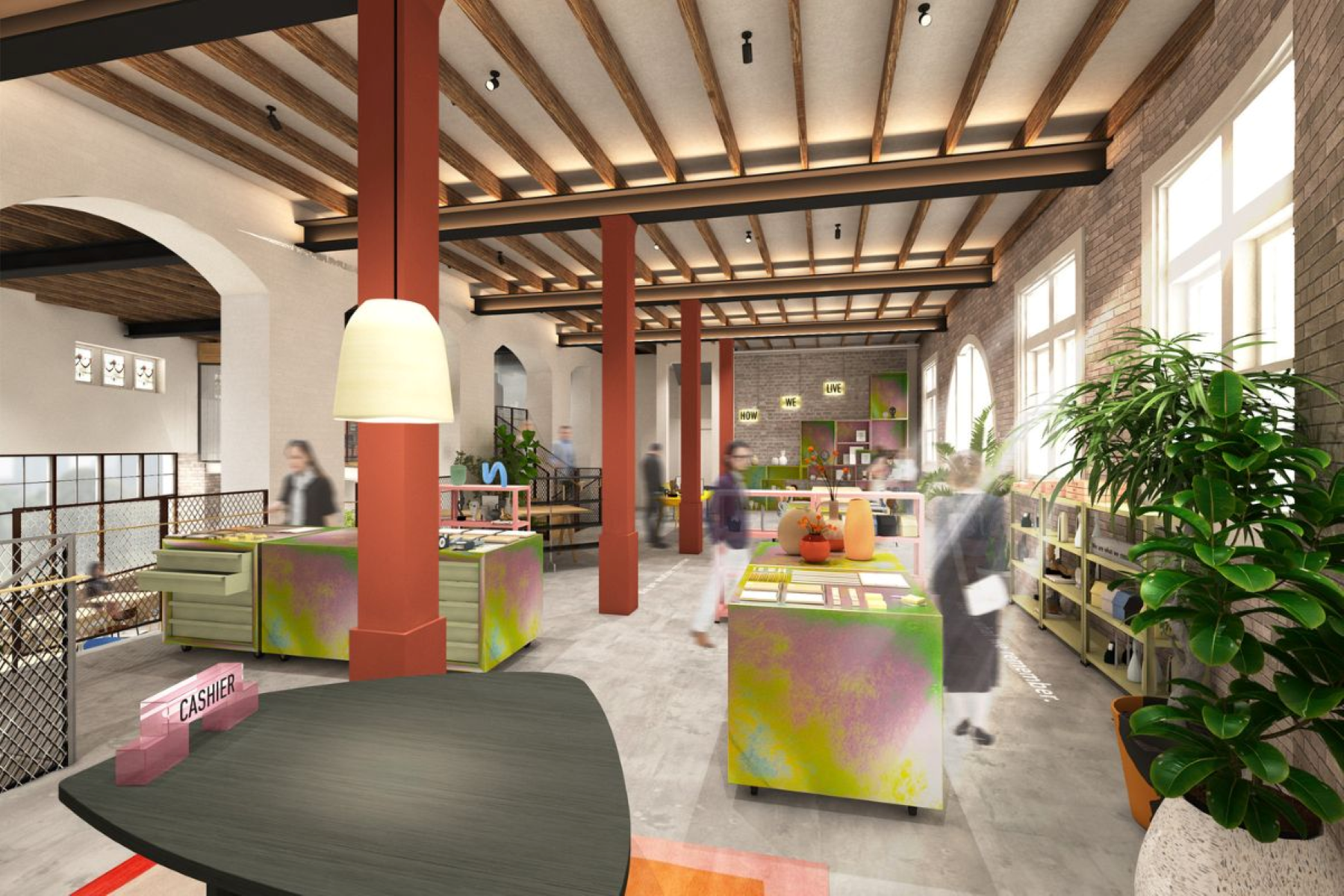 常設店舗内のイメージ