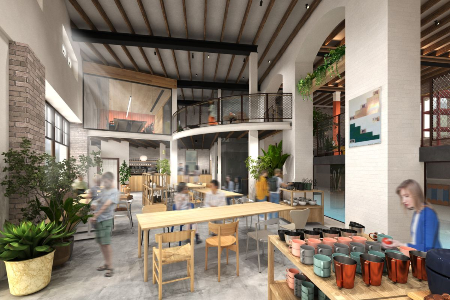 常設店舗内のイメージ