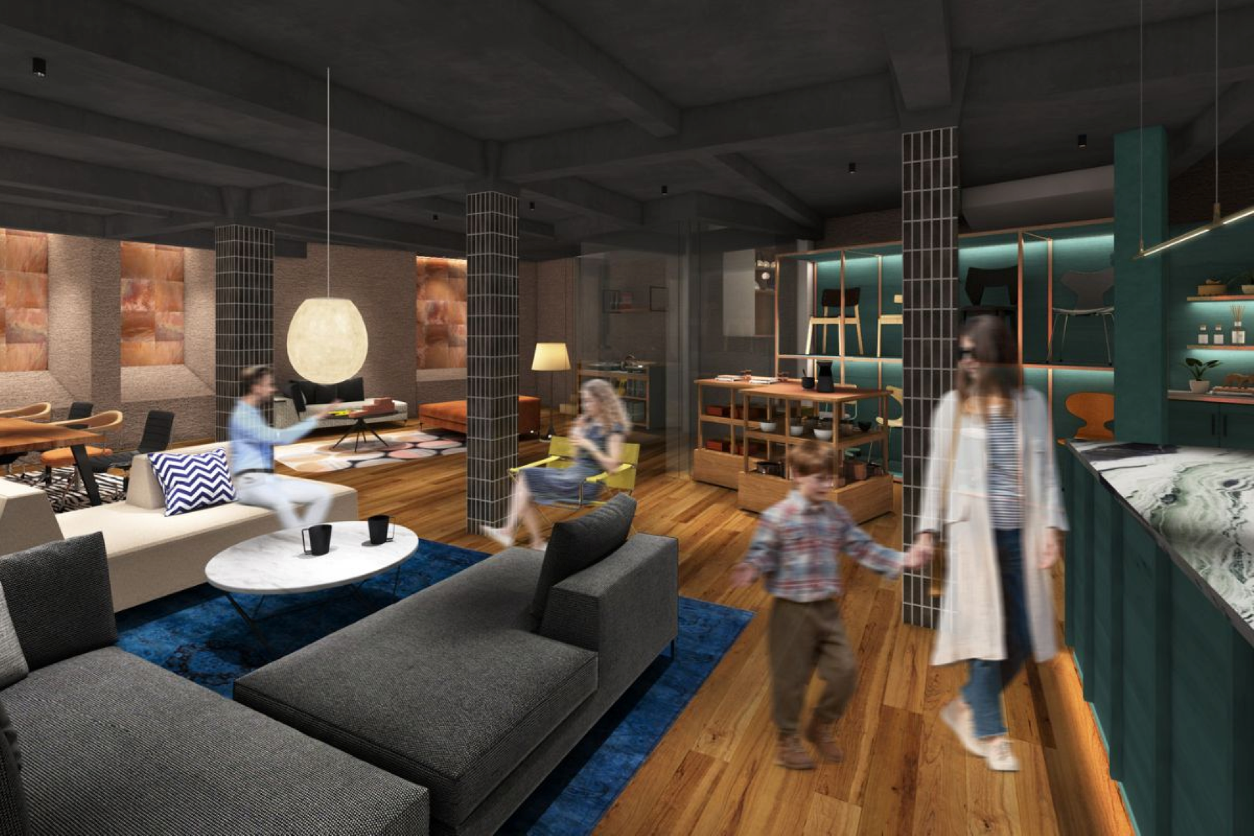 常設店舗内のイメージ