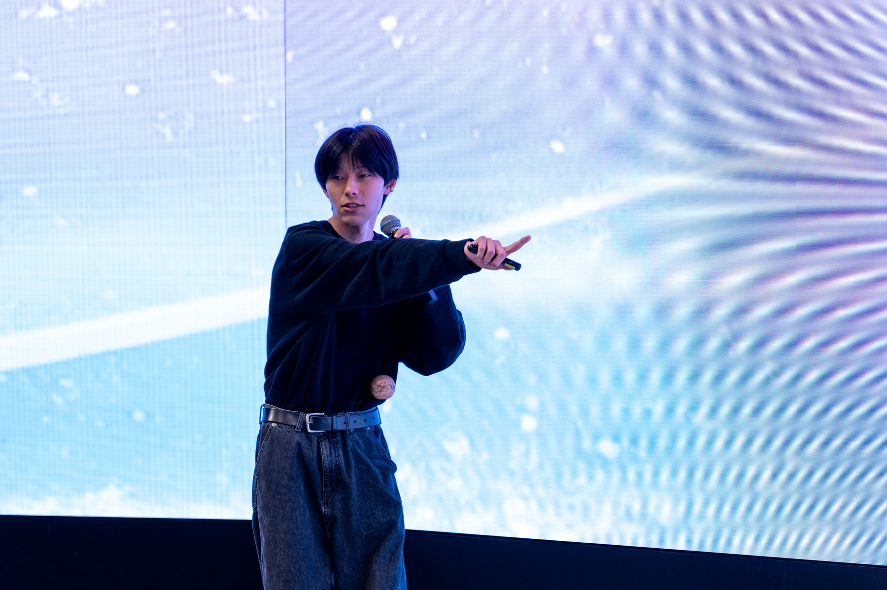 探求部門に出場する男子生徒2