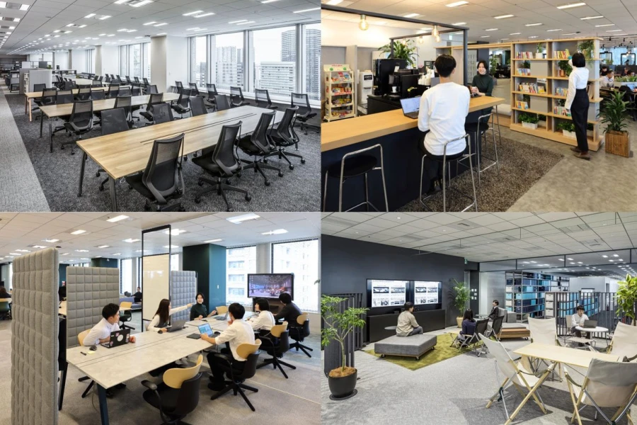 集中＆コミュニケーションを両立。ABWのオフィス実例集サムネイル