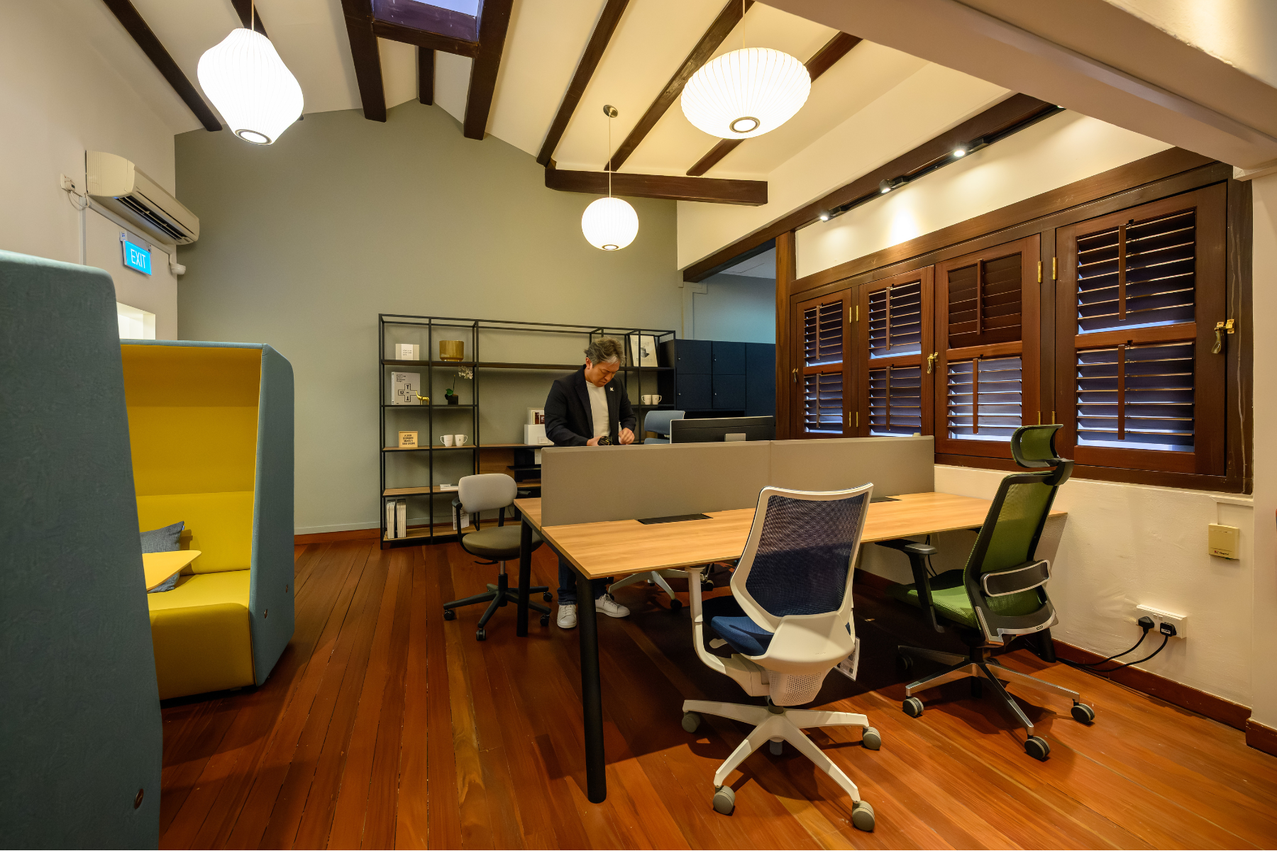 オフィスの様子