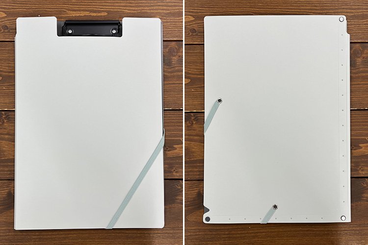 書類がすっきり分けられるクリップホルダー