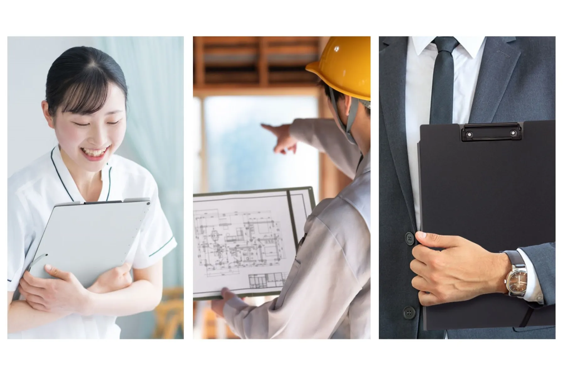 書類を立って書くときに便利なあの「挟むやつ」の名前は？