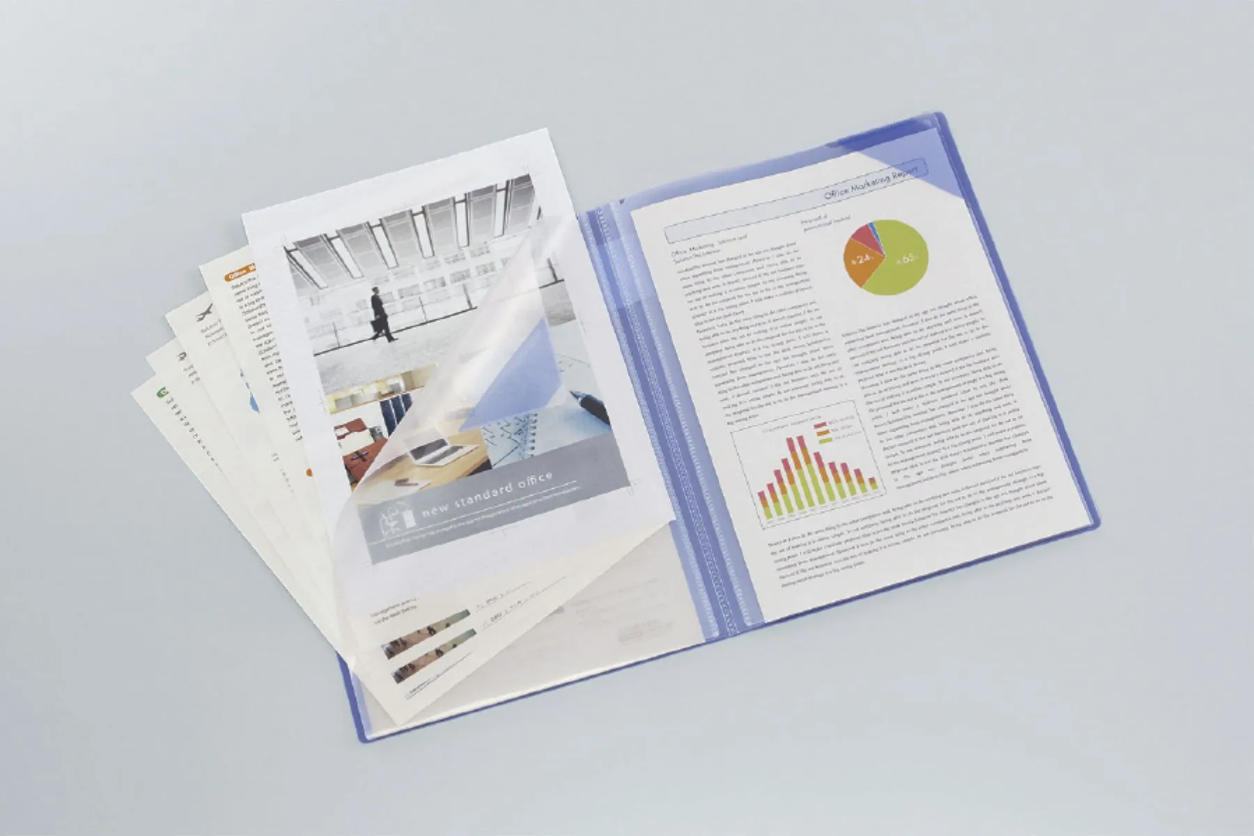 クリヤーホルダーブック