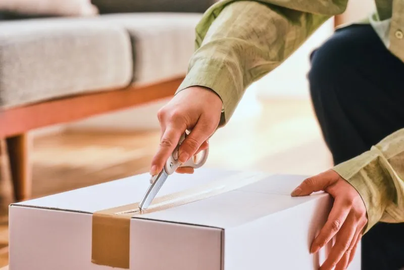 ハコアケ　ハサミタイプ