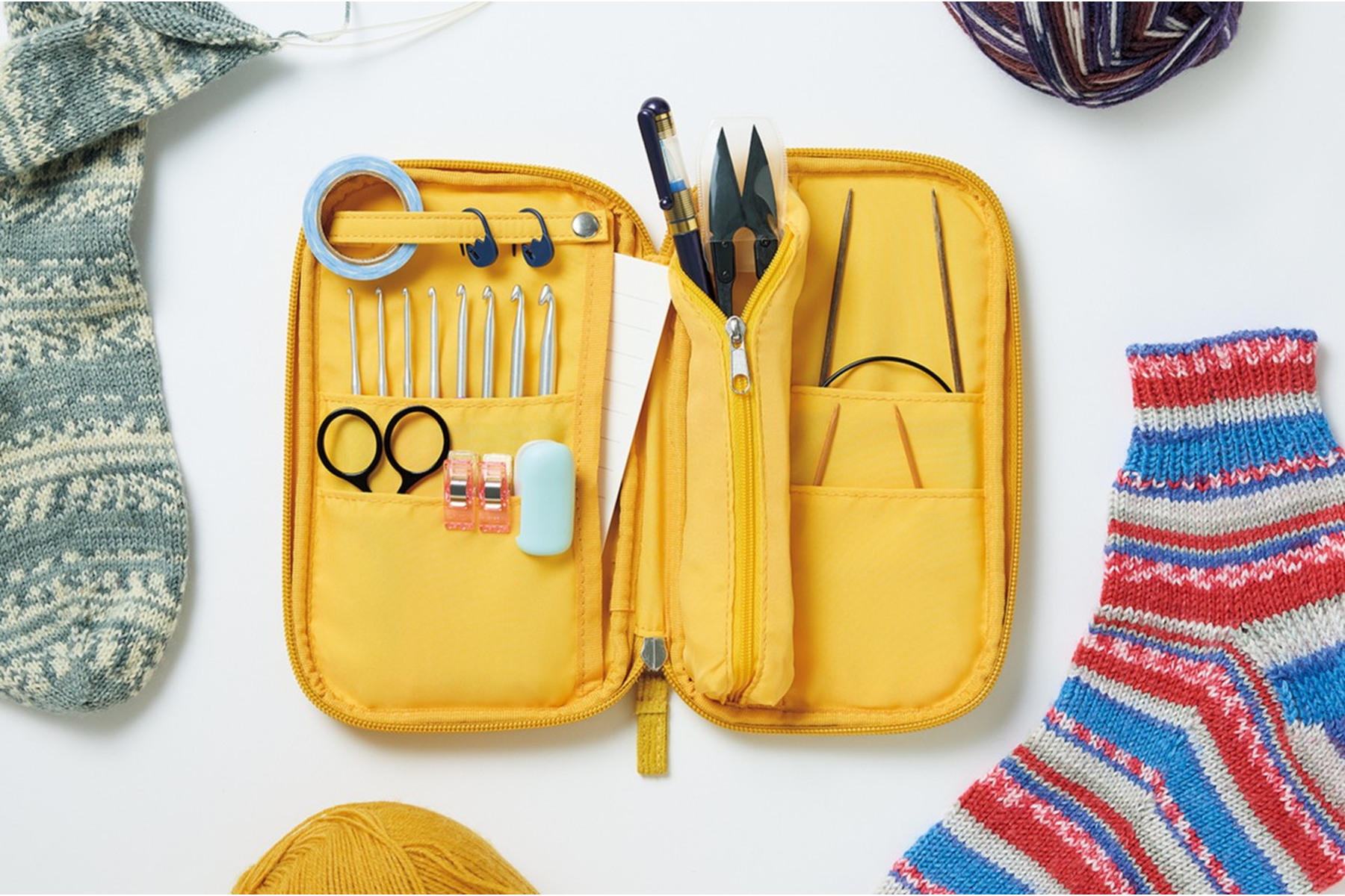 編み物好きさん必見！ 道具収納に「パンケース」　サムネイル