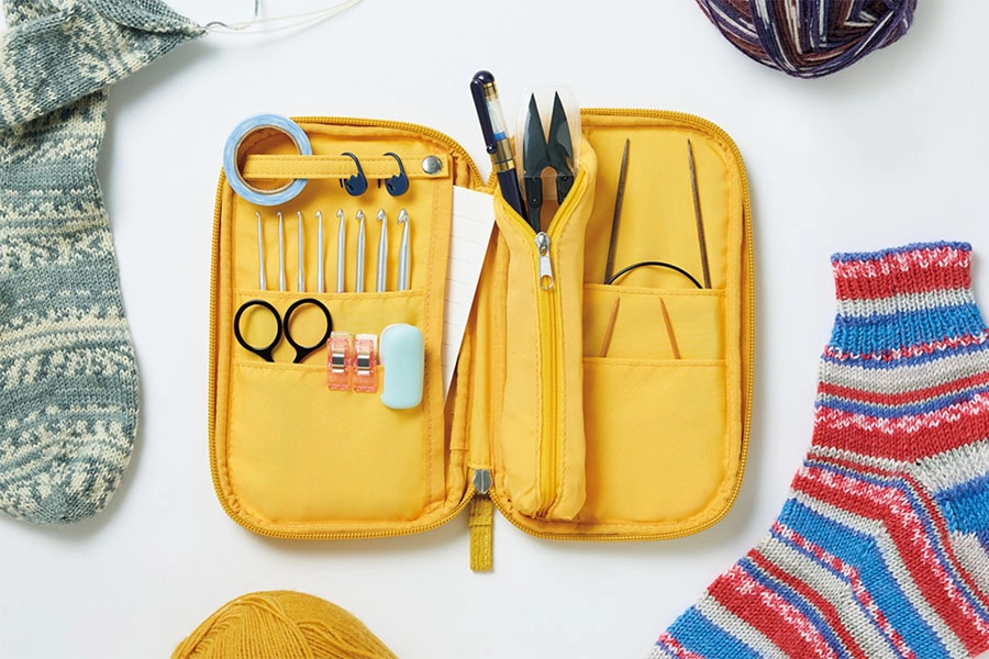 編み物好きさん必見！ 道具収納に「パンケース」　サムネイル