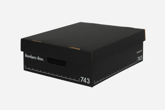 バンカーズボックス（743フルブラック）