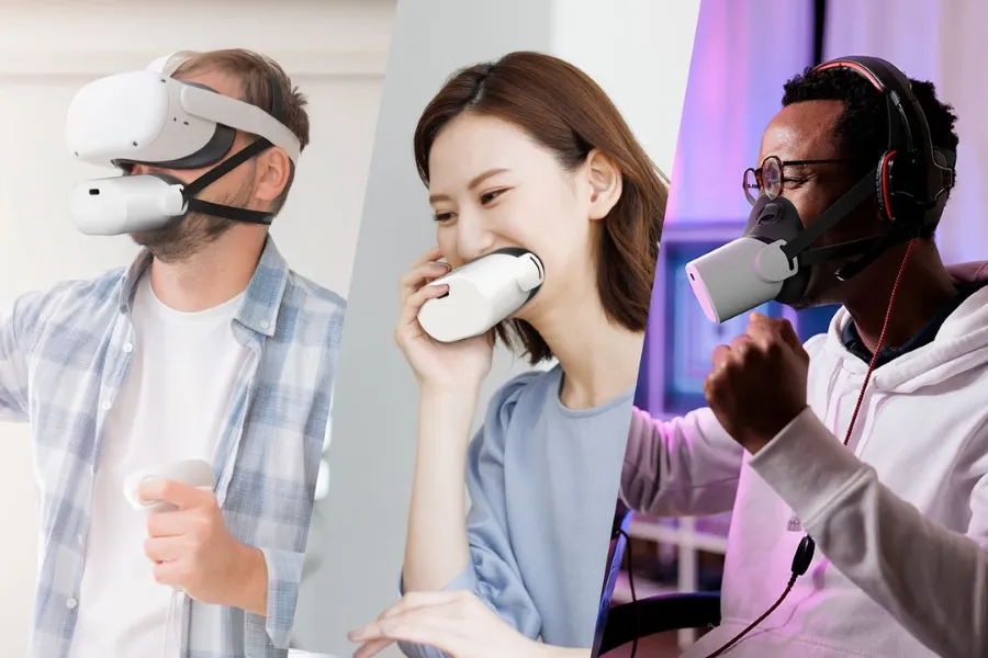 アイディアから商品になった防音Bluetoothマイク「mutalk」（大嶋さん提供）