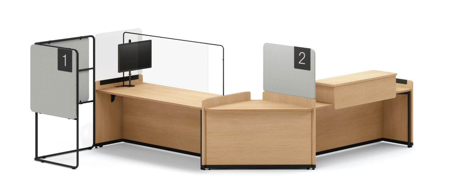 写真：新カウンターテーブル「VaMoS（バモス）」（オプション含む）