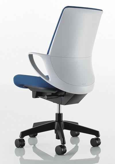 写真：オフィスチェアー「picora（ピコラ）」 ハイバック・ホワイトシェル