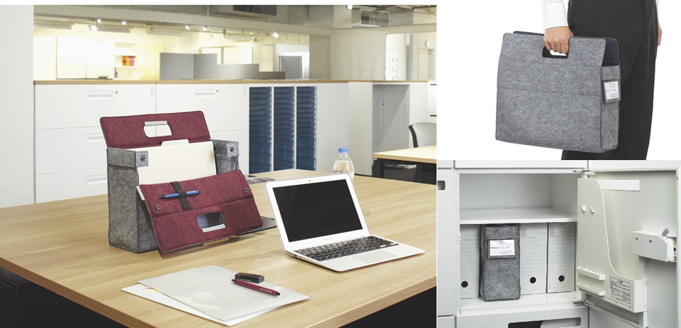 写真：モバイルバッグ<mo・baco> 使用イメージ