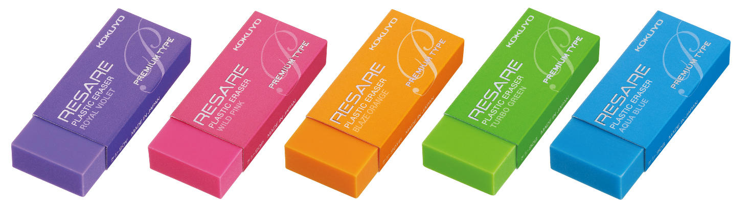 写真：「プラスチック消しゴム＜リサーレ＞（プレミアムタイプ）」