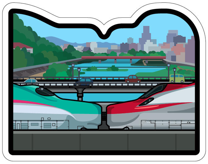 JR東日本編＜新幹線＞フォルムカードセット」を発売｜ニュース｜コクヨ