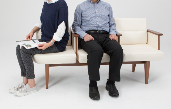 座り心地に配慮