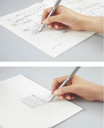 （無地）使用例　/（ドット入り罫線）使用例