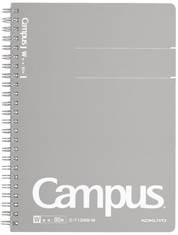 キャンパス ツインリングノート（無地）