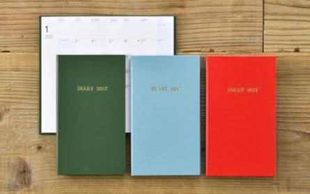 写真：trystrams 手帳2017 月間linklet 野帳タイプ