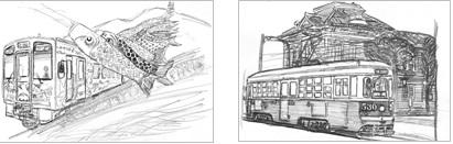 鉄道＞フォルムカードセット「日本の旅」 第2弾 （2種類）を発売