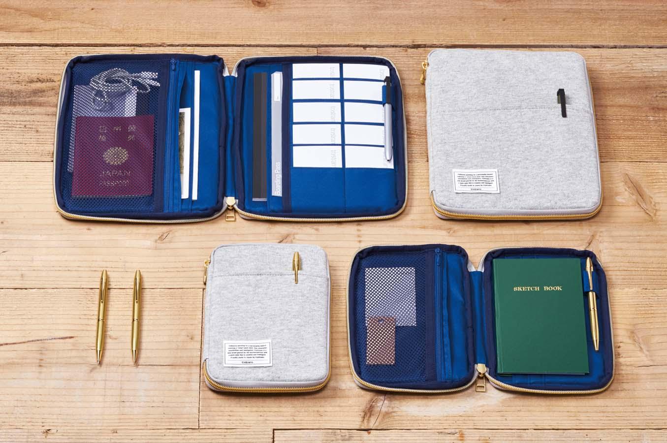 写真　：　＜7184 30/10＞シリーズ　ファスナー付きノートカバー