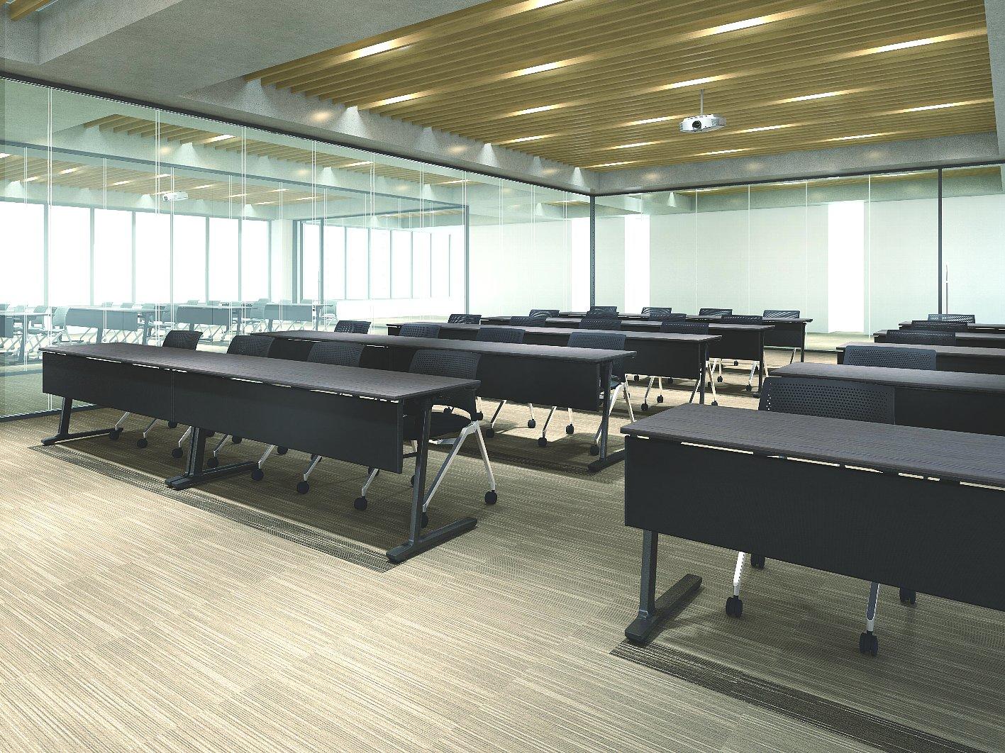 写真：会議テーブル「CALM（カーム）」のレイアウト例