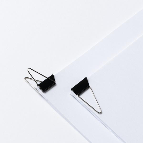 写真：スマートなダブルクリップ