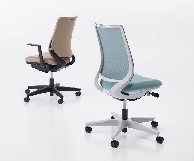 【たのめる便】KOKUYO Mitraミトラ チェア　肘付き★ブルー★ オフィスチェアー「Mitra（ミトラ）」をモデルチェンジ｜ニュース｜コクヨ