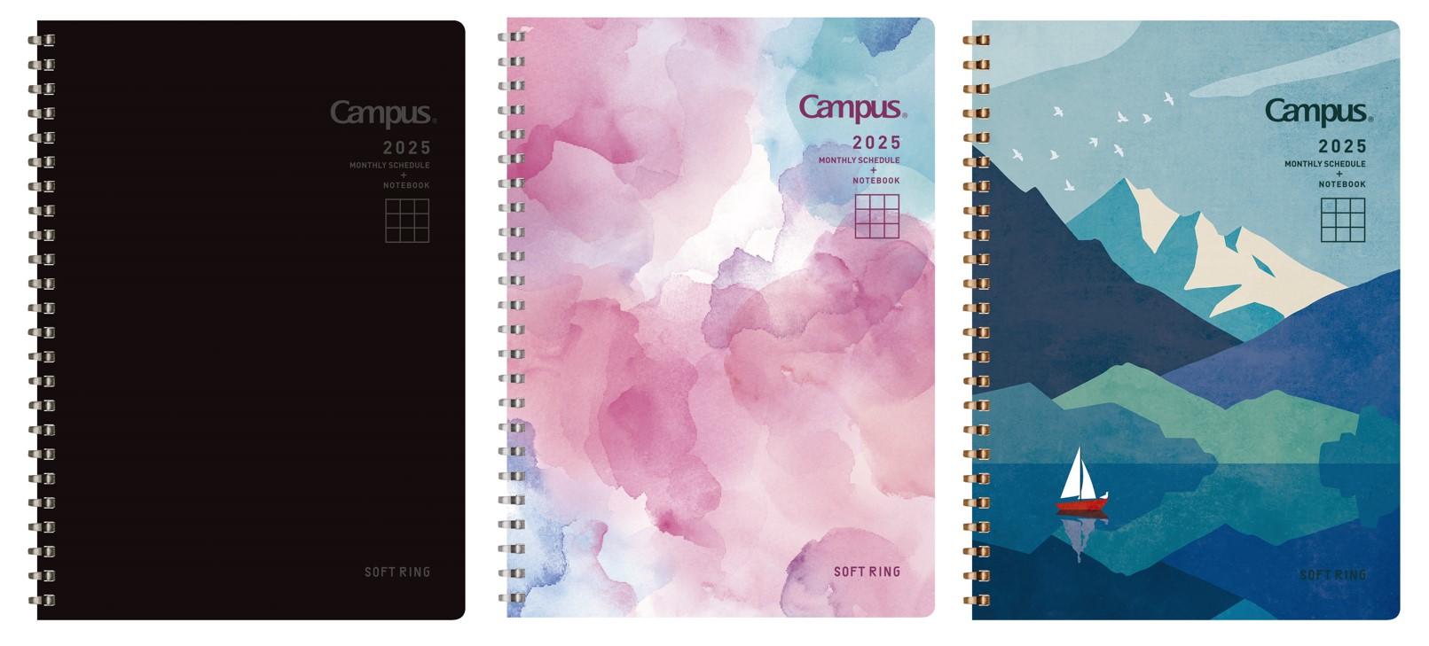 キャンパスダイアリー」「Sooofaダイアリー」2025年版シリーズを発売