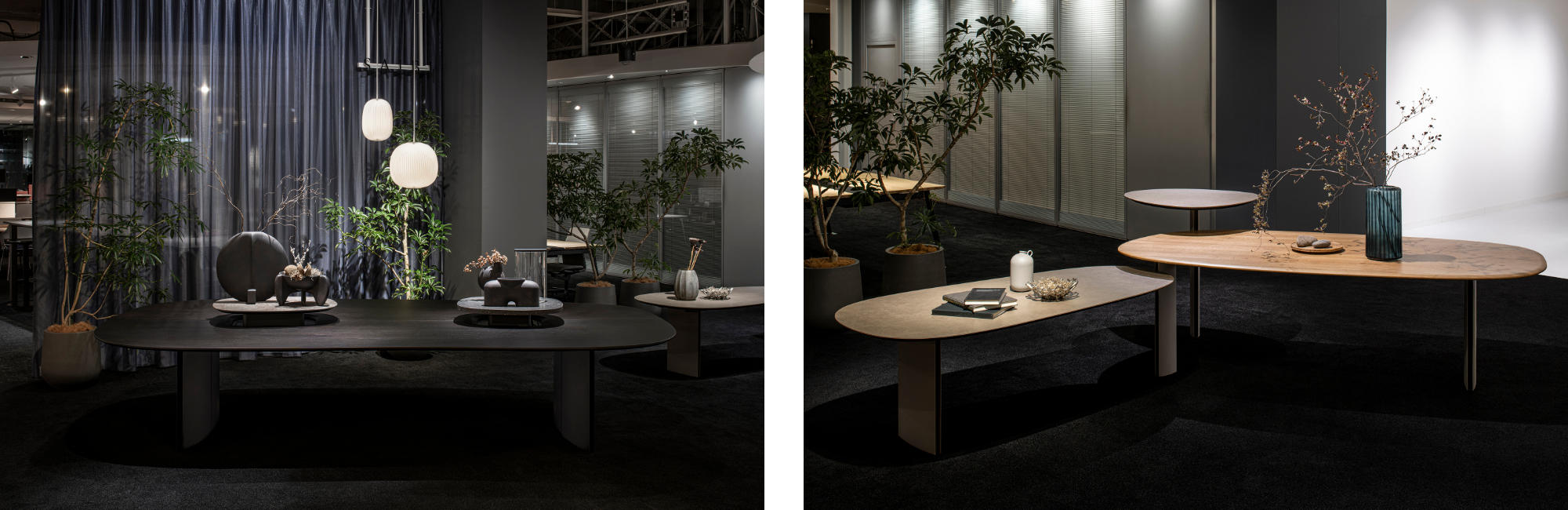 ハイグレードなワークテーブル「SAIBI」シリーズから ラウンジテーブル