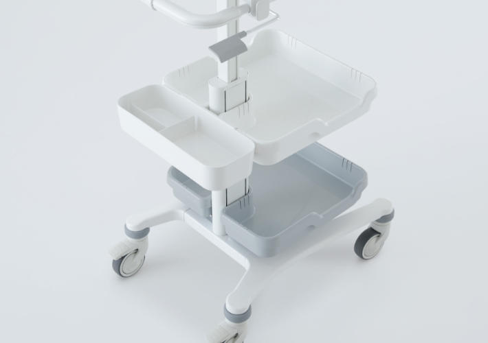 大容量の収納力に加え、清潔・不潔の分類もしやすく利便性向上