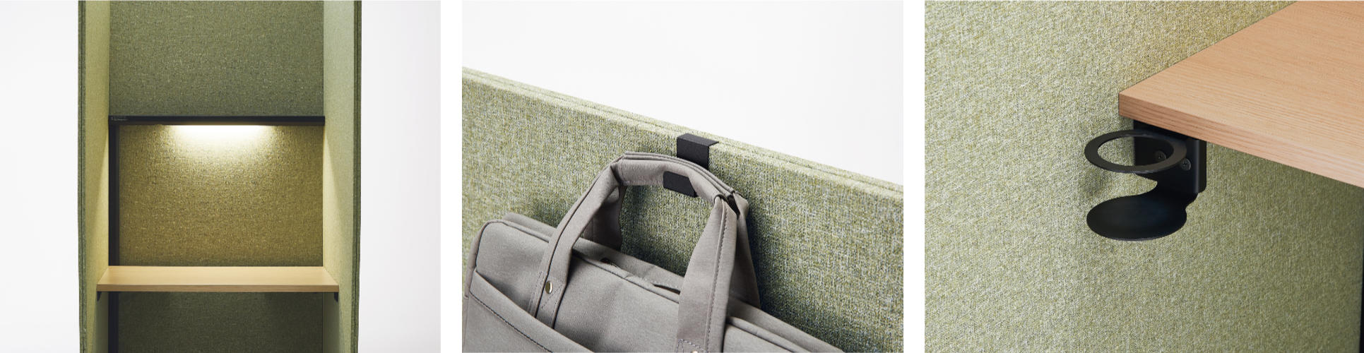 ブース内のオプションも充実