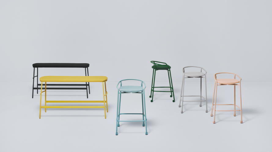 Any high stool/Any high bench（エニー ハイスツール/エニー ハイベンチ）