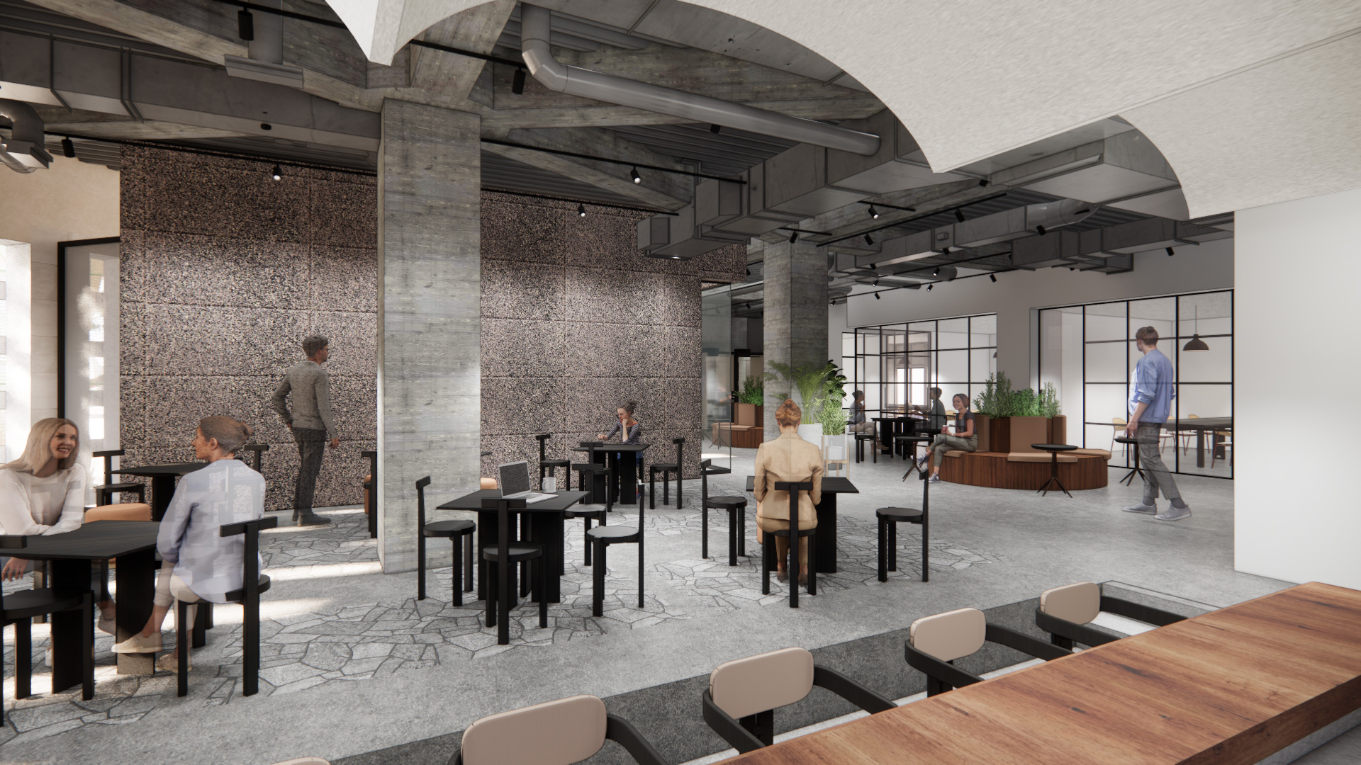 1階シェアラウンジ