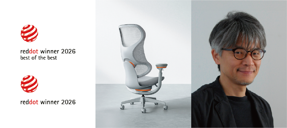 写真：　左・ingCloudとRed Dot Design Award2026受賞ロゴ、右・木下 洋二郎