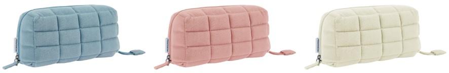 （左から）ブルー、ピンク、ホワイト