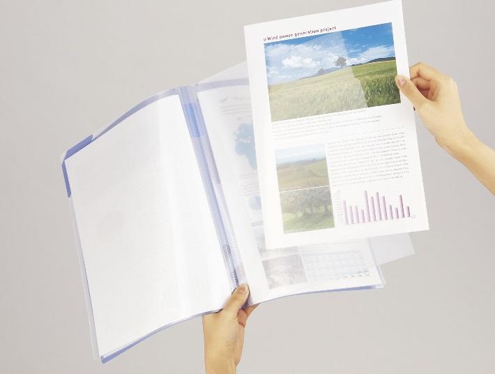 クリヤーホルダーブック<MOTTE>　