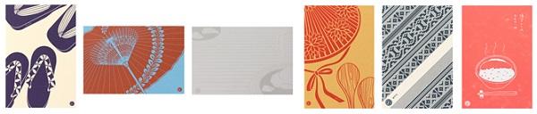 【京都】「下駄」「和傘」「枯山 【博多】「祭」「博多織」「めんたいこ」