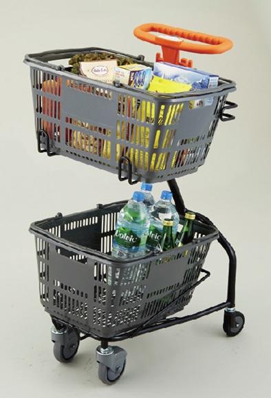 写真：「ショッピングパートナー２」の使用イメージ （※ショッピングバスケットは含みません)