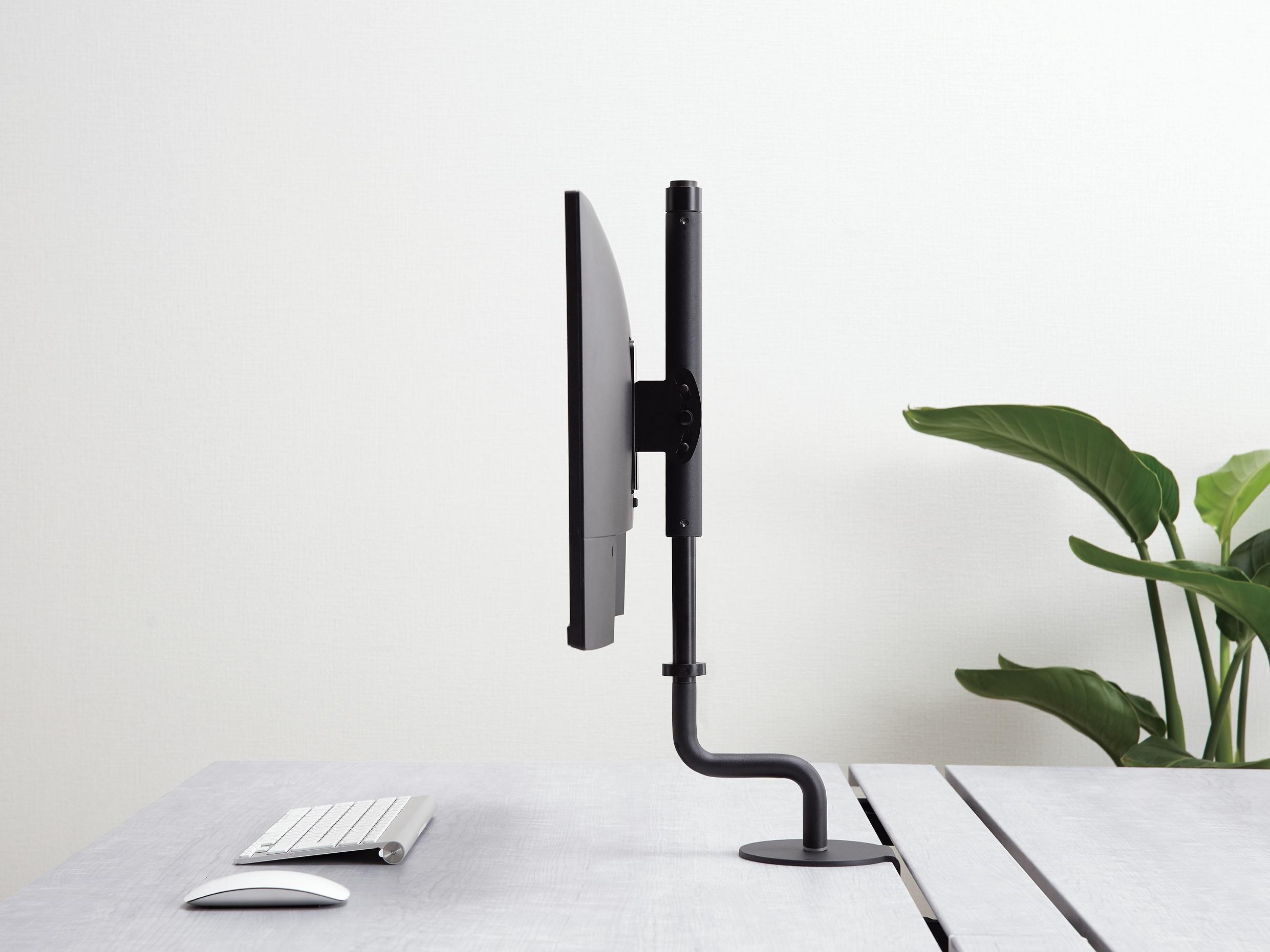 KOKUYO　コクヨモニターアーム　SDAH-FMA10W 楽天市場】コクヨ モニターアーム シングルタイプ【オプション品