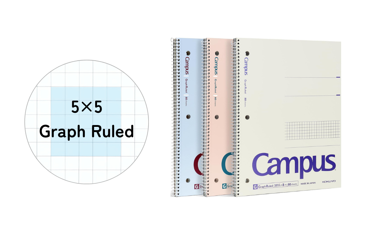 5x5 Graph Ruled
