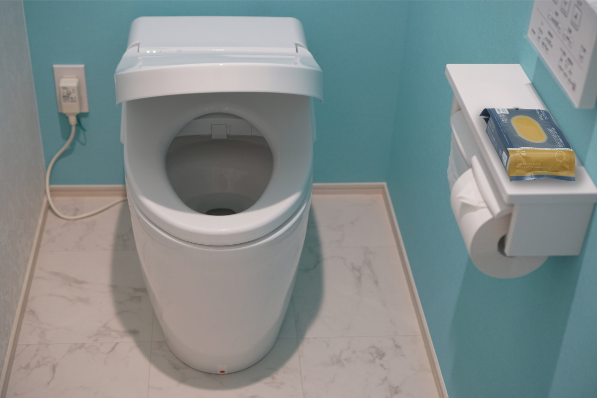 トイレお掃除シート_キービジュアル