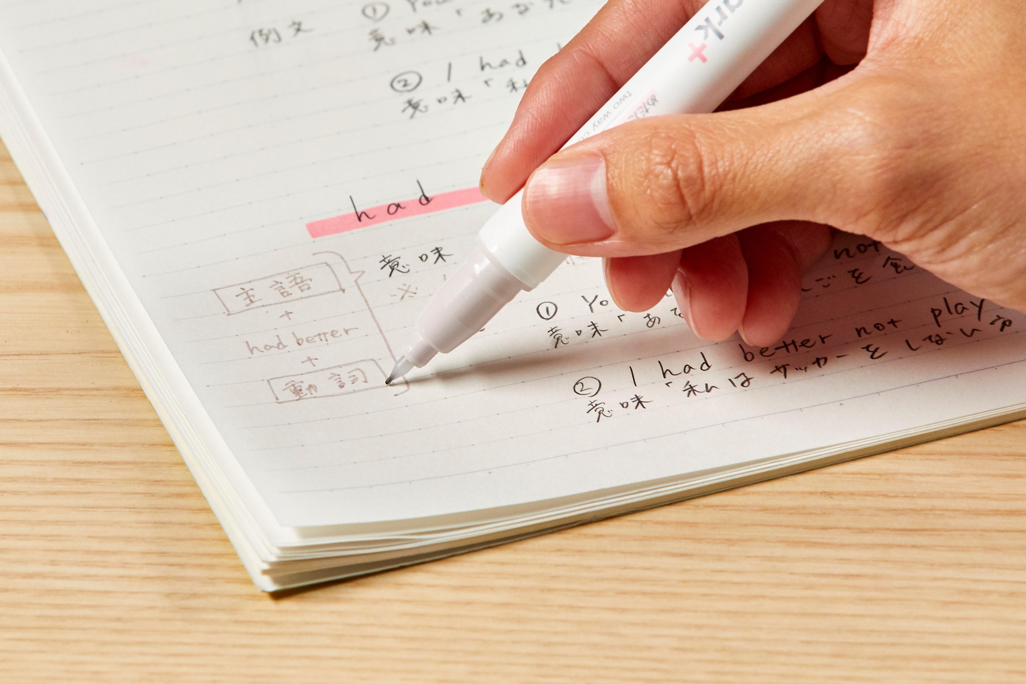 ノートがすっきりまとまる、同系色のマーカーと極細ペンを組み合わせた2ウェイカラーマーカーを発売｜ニュース｜コクヨ