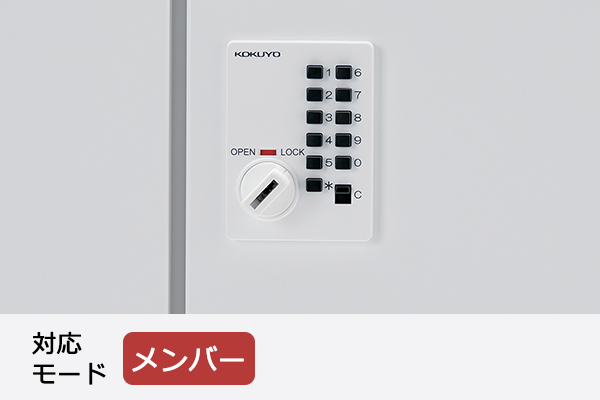 施錠タイプのバリエーション3